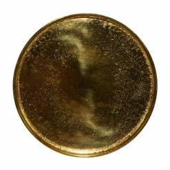 Best reviews of 🎉 Grayson Lane Gold Aluminum Round End Table 🥰 -GRAYSON LANE Sales 2022 330857387 AlternateImage5 l