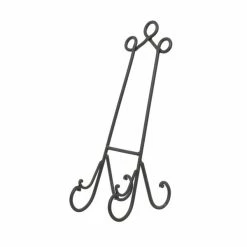 Buy 😀 Grayson Lane 18-in x 6-in Traditional Easel in Black Iron ⌛
