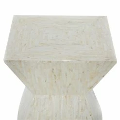 Best reviews of 🧨 Grayson Lane Beige Resin Square End Table ✔️ -GRAYSON LANE Sales 2022 330857399 AlternateImage3 l