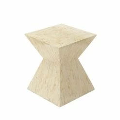 Best reviews of 🧨 Grayson Lane Beige Resin Square End Table ✔️