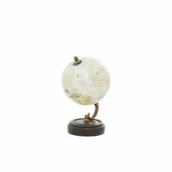 Deals 🥰 Grayson Lane 9-in x 5-in Black and White Wood Traditional Globe ✔️ -GRAYSON LANE Sales 2022 330857403 AlternateImage4 l
