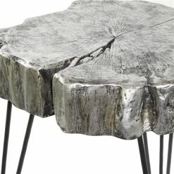 Brand new 🤩 Grayson Lane Grey Resin Live Edge End Table ✔️ -GRAYSON LANE Sales 2022 330857407 AlternateImage3 l