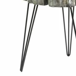 Brand new 🤩 Grayson Lane Grey Resin Live Edge End Table ✔️ -GRAYSON LANE Sales 2022 330857407 AlternateImage4 l