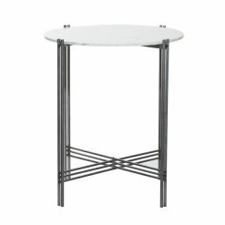 Brand new 👏 Grayson Lane Contemporary Black Granite/Marble Round End Table ✨ -GRAYSON LANE Sales 2022 330857421 AlternateImage5 l