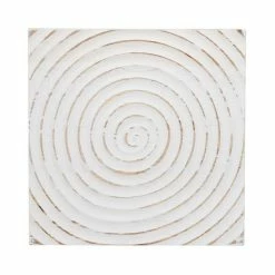 New ✔️ Grayson Lane Rustic White Wood Square End Table ❤️ -GRAYSON LANE Sales 2022 330857422 AlternateImage3 l