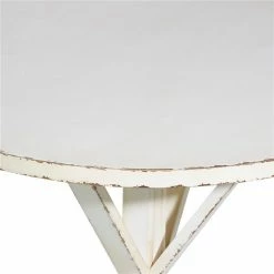 Cheap 🎉 Grayson Lane Farmhouse White Wood Round End Table ⭐ -GRAYSON LANE Sales 2022 330857423 AlternateImage3 l
