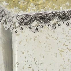 Best Pirce 🎁 Grayson Lane Set of 2 Glam White Glass Pillar Candle Holder ⌛ 7 Best Pirce 🎁 Grayson Lane Set of 2 Glam White Glass Pillar Candle Holder ⌛ -GRAYSON LANE Sales 2022 330857432 AlternateImage3 l