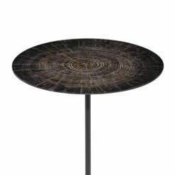 Brand new 💯 Grayson Lane Contemporary Black Metal Round Accent Table ⭐ -GRAYSON LANE Sales 2022 330857433 AlternateImage3 l