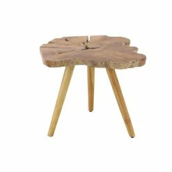 Cheapest 😀 Grayson Lane Rustic Brown Teak Wood Live Edge End Table 😉 -GRAYSON LANE Sales 2022 330857439 AlternateImage5 l