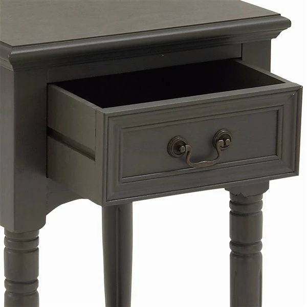 Deals 🎁 Grayson Lane Traditional Grey Wood Rectangular End Table 🔥 3 Deals 🎁 Grayson Lane Traditional Grey Wood Rectangular End Table 🔥 - Image 3