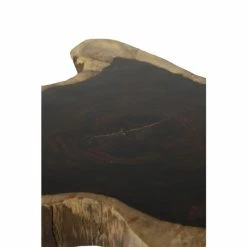 Budget 💯 Grayson Lane Brown Rosewood and Metal Live Edge End Table 👏 -GRAYSON LANE Sales 2022 330857457 AlternateImage4 l