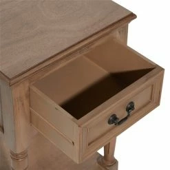 Best deal 🥰 Grayson Lane Traditional Brown Wood Square End Table 🌟 -GRAYSON LANE Sales 2022 330857458 AlternateImage3 l