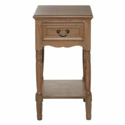 Best deal 🥰 Grayson Lane Traditional Brown Wood Square End Table 🌟 -GRAYSON LANE Sales 2022 330857458 AlternateImage5 l