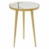Deals 🤩 Grayson Lane Gold Aluminum and Granite/Marble Round End Table ✨