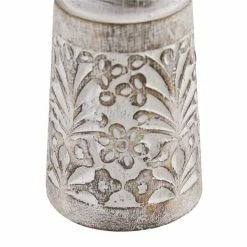 Promo 🛒 Grayson Lane Set of 3 Brown Mango Wood Pillar Candle Holder 🔥 -GRAYSON LANE Sales 2022 330857463 AlternateImage3 l