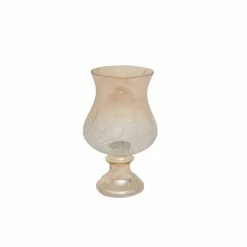 Outlet 🎉 Grayson Lane Gold Glass Hurricane Candle Holder 👍 -GRAYSON LANE Sales 2022 330857467 AlternateImage5 l