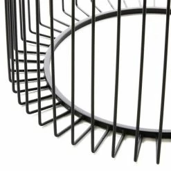 Buy ⭐ Grayson Lane Black Metal and Glass Round End Table 🌟 -GRAYSON LANE Sales 2022 330857469 AlternateImage4 l