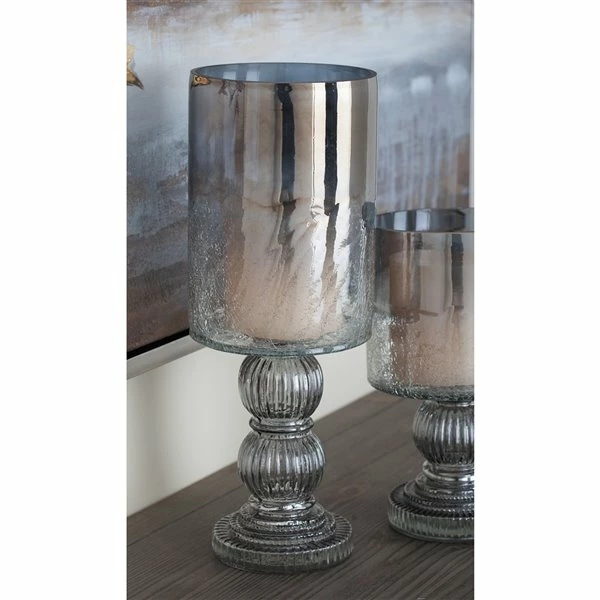 Deals ๐ Grayson Lane 16-in x 6-in Traditional Black Glass Hurricane Candle Holder ๐ 2 Deals ๐ Grayson Lane 16-in x 6-in Traditional Black Glass Hurricane Candle Holder ๐ - Image 2