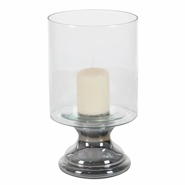 Budget 👏 Grayson Lane Clear Glass Hurricane Candle Holder ❤️ 1 Budget 👏 Grayson Lane Clear Glass Hurricane Candle Holder ❤️