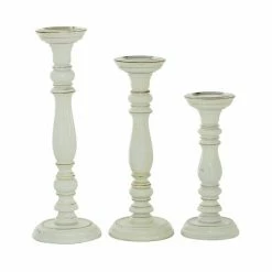Deals π Grayson Lane Set of 3 White Mango Wood Pillar Country Cottage Candle Holder β 9 Deals π Grayson Lane Set of 3 White Mango Wood Pillar Country Cottage Candle Holder β -GRAYSON LANE Sales 2022 330857484 AlternateImage5 l