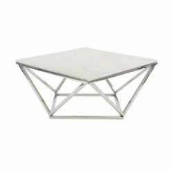 Budget 🎁 Grayson Lane White Granite/Marble Rectangular End Table ✨ -GRAYSON LANE Sales 2022 330857486 AlternateImage5 l