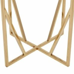 New 🎉 Grayson Lane Gold Metal with Granite/Marble Round End Table ✨ -GRAYSON LANE Sales 2022 330857487 AlternateImage4 l