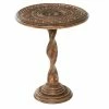 Discount 👍 Grayson Lane Traditional Brown Mango Wood End Table ✔️
