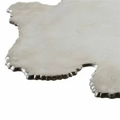 Hot Sale 💯 Grayson Lane Silver Aluminum Live Edge End Table ✨ -GRAYSON LANE Sales 2022 330857496 AlternateImage3 l