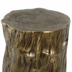 Discount 😍 Grayson Lane Gold Fibreglass Live Edge End Table 🔔 -GRAYSON LANE Sales 2022 330857498 AlternateImage3 l