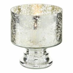 Flash Sale 🎉 Grayson Lane Contemporary Clear Glass Hurricane Candle Holder 🥰