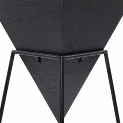 Promo 👏 Grayson Lane Grey and Black Metal Triangle End Table 👍 -GRAYSON LANE Sales 2022 330857520 AlternateImage4 l