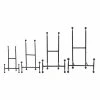 Discount 😉 Grayson Lane Set of 4 Modern Easel in Black Metal 😍