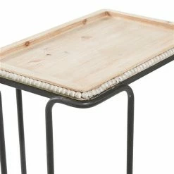 Flash Sale 🛒 Grayson Lane White Wood Rectangular End Table 🤩 -GRAYSON LANE Sales 2022 330857525 AlternateImage3 l