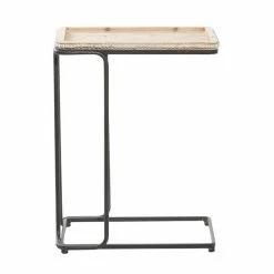 Flash Sale 🛒 Grayson Lane White Wood Rectangular End Table 🤩 -GRAYSON LANE Sales 2022 330857525 AlternateImage5 l