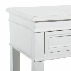 Flash Sale 🌟 Grayson Lane Traditional White Wood Rectangular End Table 🎁 -GRAYSON LANE Sales 2022 330857532 AlternateImage4 l