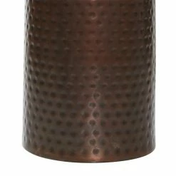 Top 10 👍 Grayson Lane Industrial Brown Metal Round Pedestral End Table - Set of 4 🌟 -GRAYSON LANE Sales 2022 330857535 AlternateImage4 l