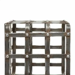 Cheap ✨ GRAYSON LANE 12 In. x 16 In. Industrial Wine Holder Rack Black Metal 🛒 -GRAYSON LANE Sales 2022 330857567 AlternateImage3 l