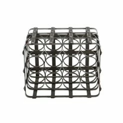 Cheap ✨ GRAYSON LANE 12 In. x 16 In. Industrial Wine Holder Rack Black Metal 🛒 -GRAYSON LANE Sales 2022 330857567 AlternateImage4 l