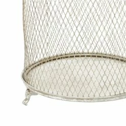 Wholesale 👍 GRAYSON LANE Set of 2 17 In., 12 In. Contemporary Lantern Silver Metal ❤️ -GRAYSON LANE Sales 2022 330857569 AlternateImage3 l