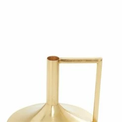 New 👏 GRAYSON LANE 11 In. x 9 In. Glam Vase Gold Metal 💯 -GRAYSON LANE Sales 2022 330857570 AlternateImage3 l