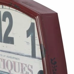 Discount 🤩 GRAYSON LANE 33 In. x 19 In. Vintage Wall Clock White Metal ❤️ -GRAYSON LANE Sales 2022 330857583 AlternateImage4 l