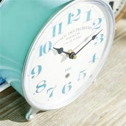 Brand new ⭐ GRAYSON LANE 9 In. x 9 In. Traditional Clock Multi Colored Metal 😍 -GRAYSON LANE Sales 2022 330857597 AlternateImage2 l