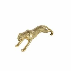 Flash Sale 🔔 GRAYSON LANE 8 In. x 34 In. Glam Sculpture Gold Polystone Leopard 😀 -GRAYSON LANE Sales 2022 330857601 AlternateImage4 l