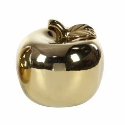 Best deal 🌟 GRAYSON LANE Set of 2 7 In., 9 In. Glam Fruit Sculpture Gold Dolomite 🔥 -GRAYSON LANE Sales 2022 330857603 AlternateImage3 l