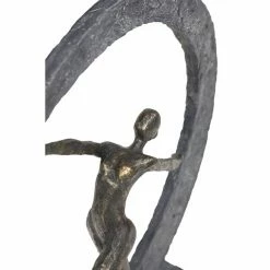 Promo 😍 GRAYSON LANE 15 In. x 12 In. Modern Sculpture Grey Resin Dancer 🤩 -GRAYSON LANE Sales 2022 330857620 AlternateImage2 l