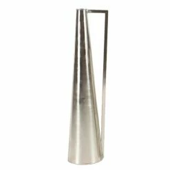 Outlet 🎉 GRAYSON LANE Set of 2 17 In., 22 In. Glam Vase Silver Metal 🤩 -GRAYSON LANE Sales 2022 330857624 AlternateImage4 l
