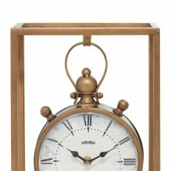 Cheap 🥰 GRAYSON LANE 13 In. x 9 In. Vintage Clock Bronze Metal 💯 7 Cheap 🥰 GRAYSON LANE 13 In. x 9 In. Vintage Clock Bronze Metal 💯 -GRAYSON LANE Sales 2022 330857628 AlternateImage3 l