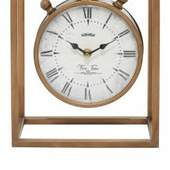 Cheap 🥰 GRAYSON LANE 13 In. x 9 In. Vintage Clock Bronze Metal 💯 8 Cheap 🥰 GRAYSON LANE 13 In. x 9 In. Vintage Clock Bronze Metal 💯 -GRAYSON LANE Sales 2022 330857628 AlternateImage4 l