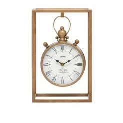 Cheap 🥰 GRAYSON LANE 13 In. x 9 In. Vintage Clock Bronze Metal 💯