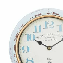 Best reviews of 💯 GRAYSON LANE Set of 2 10 In. x 10 In. Vintage Wall Clock White Metal 😉 -GRAYSON LANE Sales 2022 330857635 AlternateImage3 l
